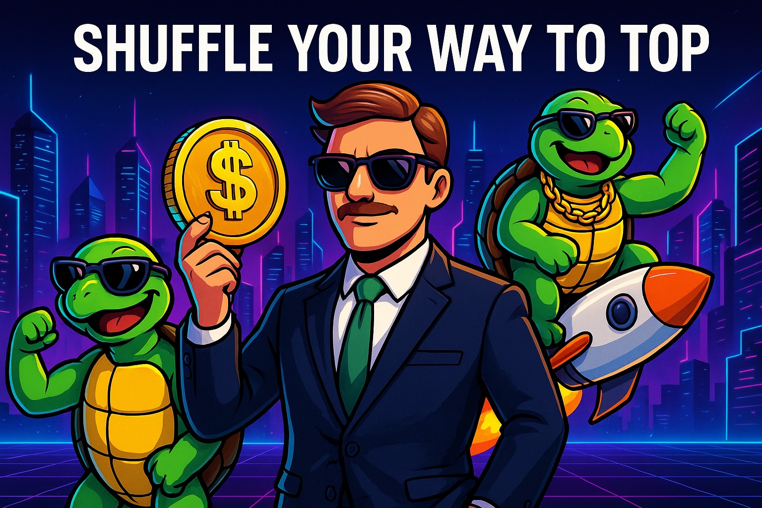 SHUFFLE YOUR WAY TO TOP